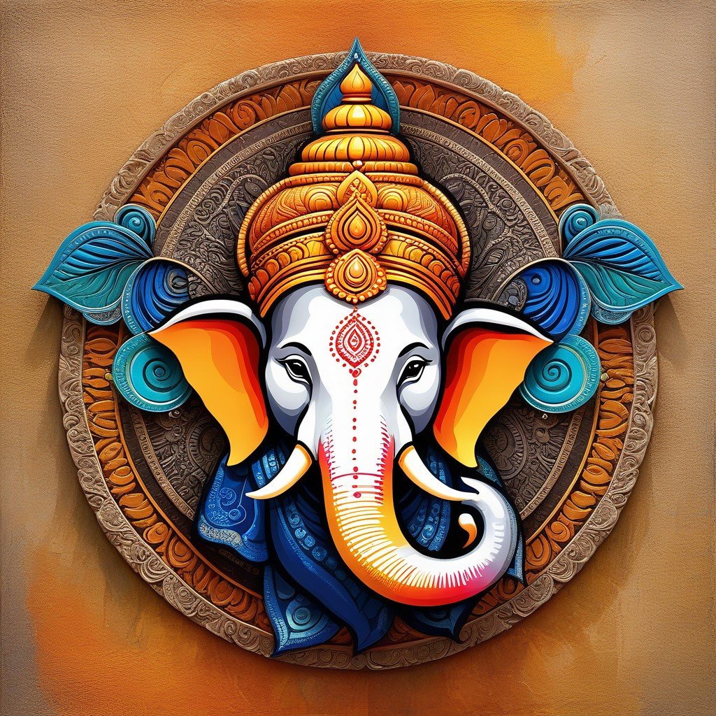 Lord Ganesha Ai image